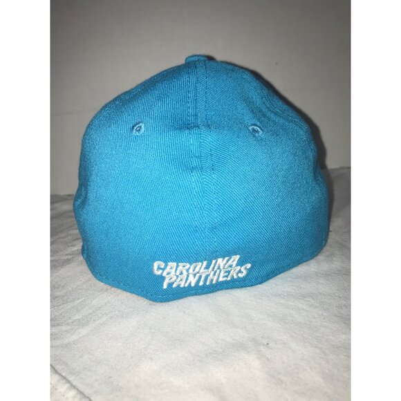 Carolina Panthers Men Blue/Black 39Thirty Fitted New Era Cap - Picture 3 of 6